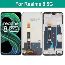 Ensemble écran tactile LCD d'origine, 6.5 pouces, pour Realme 8 5G RMX3241=