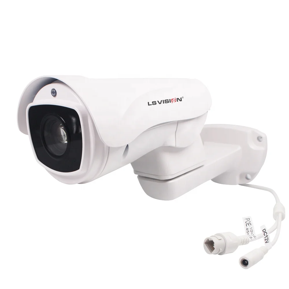 LS VISION Sony IMX307 Starlight P2P контроль авто отслеживание объектива 4X Zoom POE HD Открытый IP66