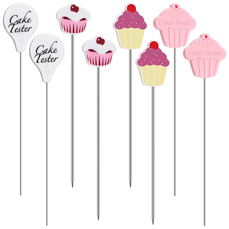 

Cake Tester Needles Stainless Steel Reusable Cake Needles Cake Tester Skewer Needles for Kitchen Home Bakery Tools
