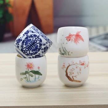 

LUWU chinese ceramic tea cup porcelain teacups 240ml