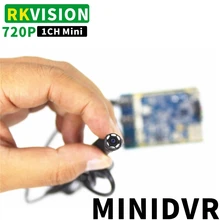 Micro 1CH AHD DVR infrarossi night vision video recorder Supporto della carta di TF MINI anti furto di monitoraggio Segreto 720P registratore