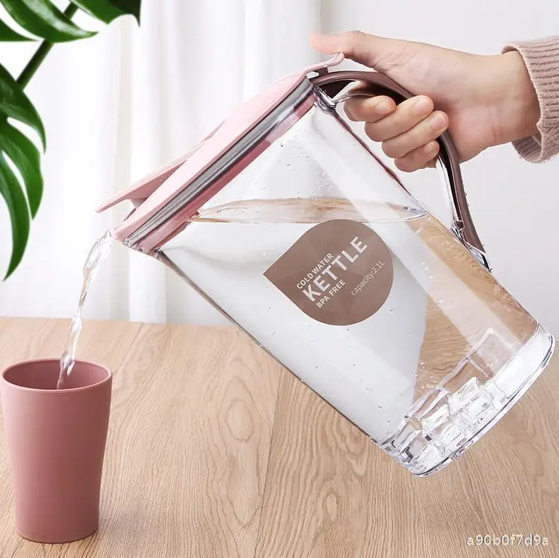 

2019 Plastic Household Heat-Resistant High Temperature Cold Water bing shui hu liang cha hu Explosion-Proof Jug Thick Bottle She