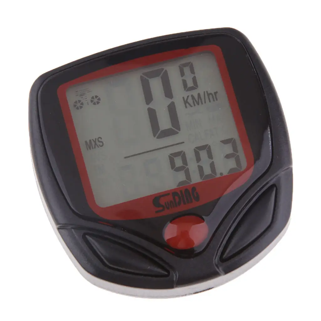 1 Set Waterproof Motorcycle Odometer Speedometer Tachometer Gauge LCD Digital Kit For Motorcycle Scooter Moped Dirtbike