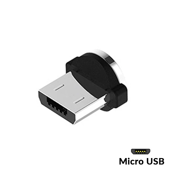Магнитный кабель type-C Micro USB, кабель для быстрой зарядки, нейлоновый плетеный кабель для зарядки телефона, шнур для iPhone, Android, мобильного телефона, huawei - Цвет: Micro USB Dock