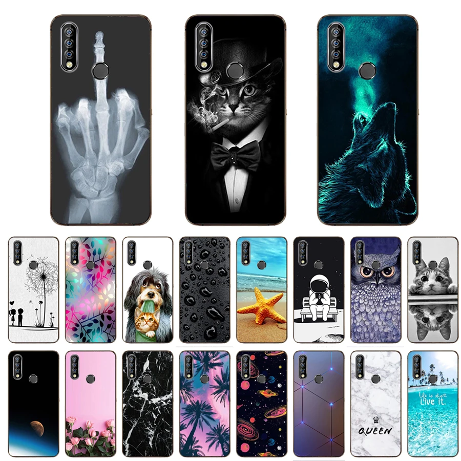 Для Moto E6 Plus чехол 6 1 ''модный силиконовый для e + защитные чехлы Coque | Мобильные