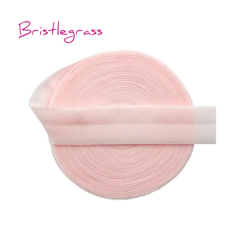 BRISTLEGRASS-50 100 야드 by 롤 5/8 15mm 솔리드 매트 비광택 탄성 밴드, 머리띠 드레스 재봉 트림