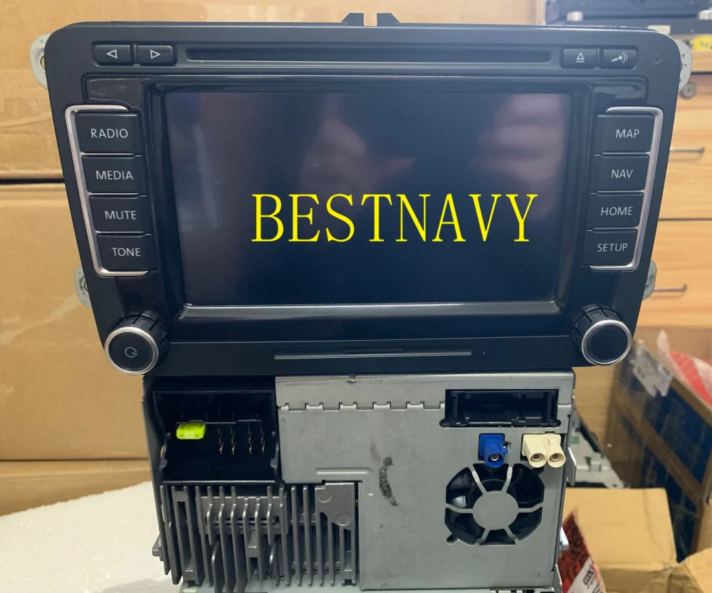 Радиоприемник rns 510 RNS510 с LED дисплеем модули для VW Golf Passat Skoda DVD-проигрыватель 3CD 035 682