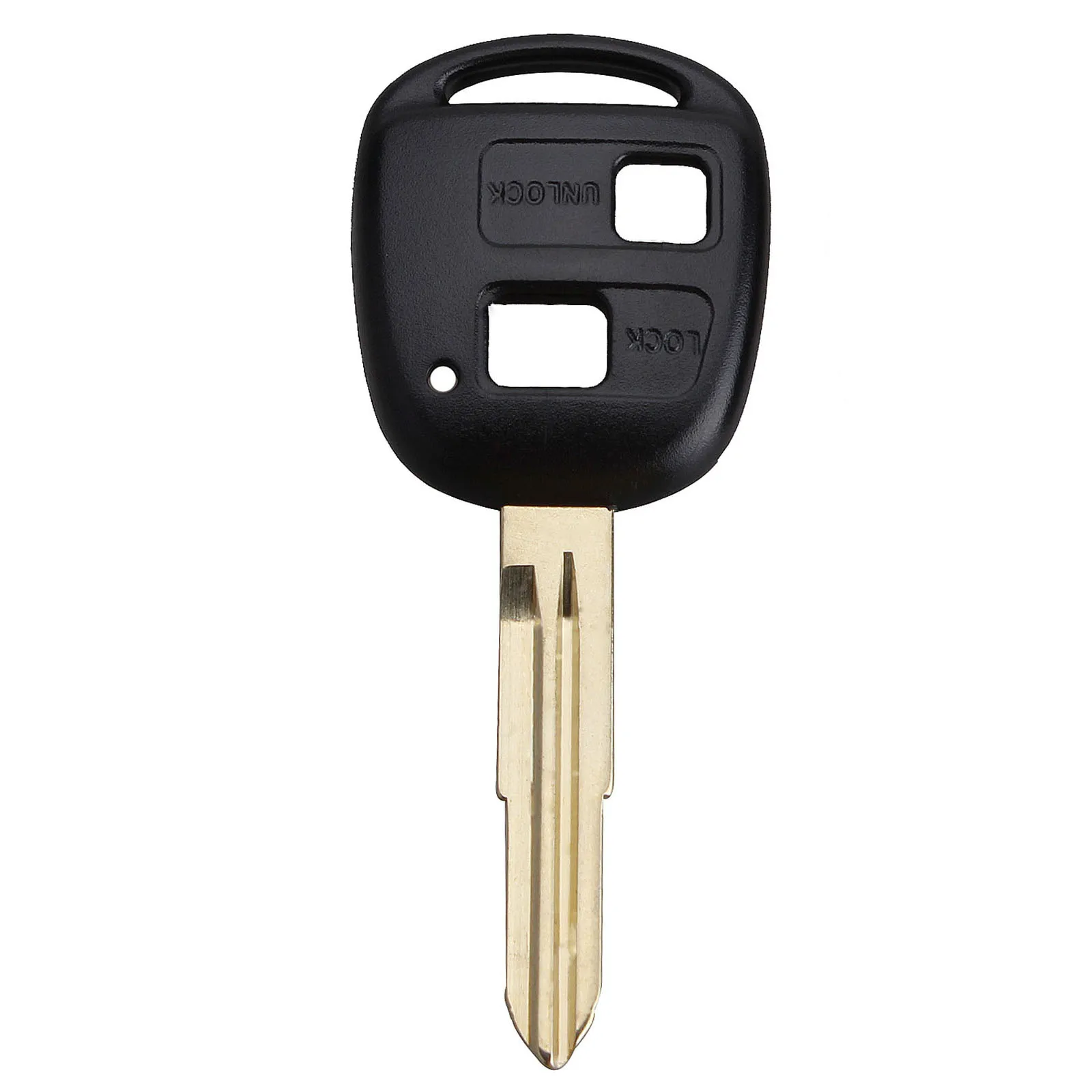 2 кнопки Автомобильный ключ без ключа пульт дистанционного управления чехол для