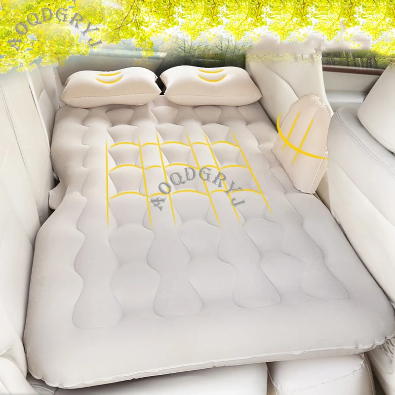 Надувной дорожный автомобильный матрас, надувная кровать, заднее сиденье, коврик для сна, подходит для Toyota Land Cruiser LC200 2008