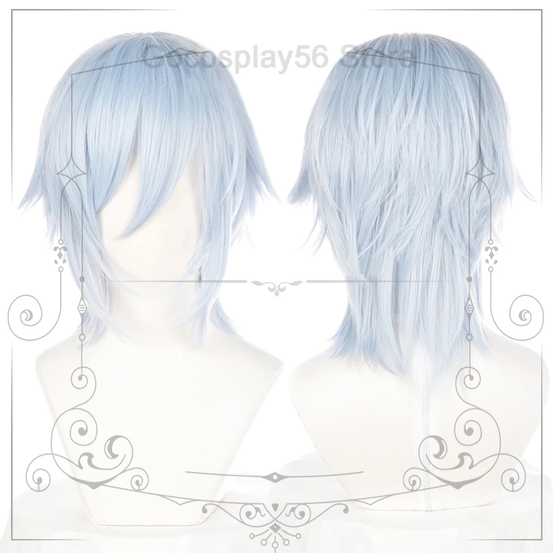 Аниме игра IDOLiSH7 парик YOTSUBA Тамаки Косплей светильник для волос синий короткий синтетический термостойкий парик для ролевых игр для взрослых - Цвет: Синий