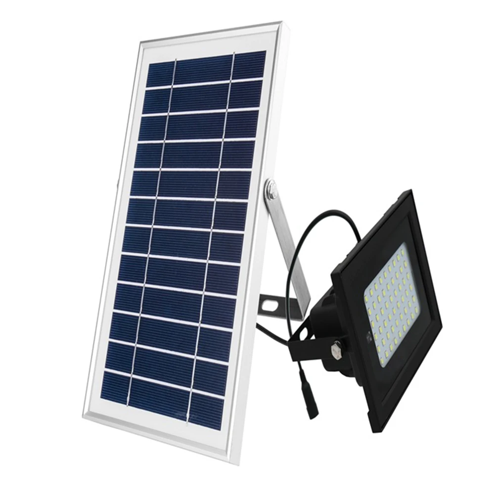 Открытый IP65 Водонепроницаемый 10 Вт 54LED Солнечный Прожектор Сад Двор проектор лампа