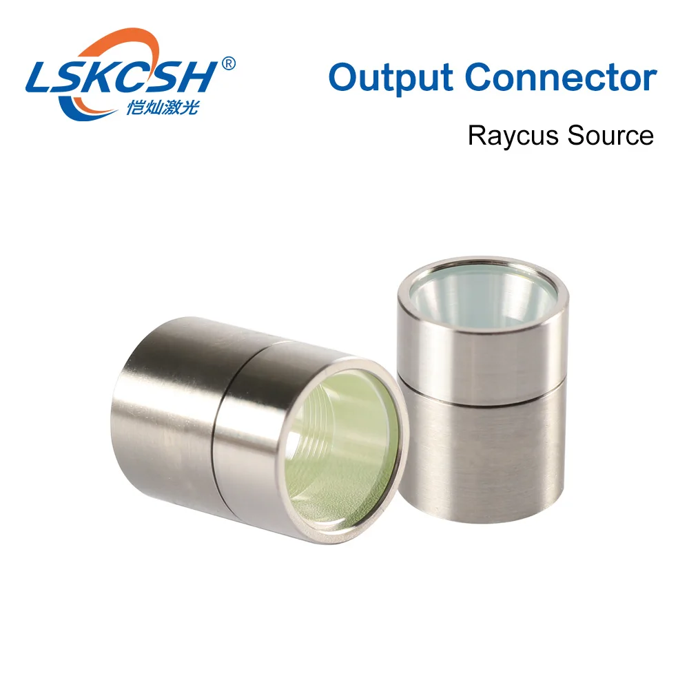 LSKCSH Raycus волокно лазерный источник выход разъем Защитный Объектив группа для Raycus волокно источник питания WSX волокно лазерной резки