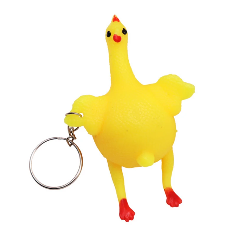 Novelty Squishy Toy ANTI STRESS Squeeze TOY Autism Mood Relief Chicken And Egg Laying Hens Key 1 Novelty Squishy Toy ANTI STRESS Squeeze TOY Autism Mood Relief Chicken And Egg Laying Hens Key 3