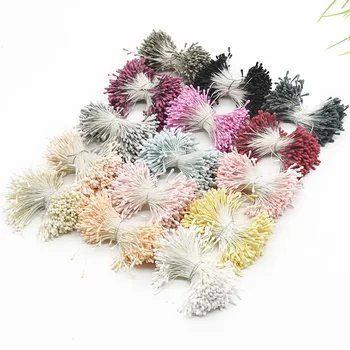 

400pcs Artificial Matte Stamen for Home decoration Fake flower Crafts Wedding Headwear accessories Flower arrangement Christmas