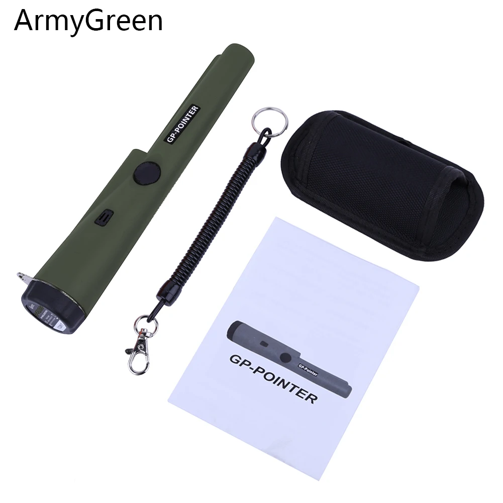 Kopen GP360 Metal Detector Handheld Pinpoint GP Hunter GP Pointer Garrett Statische Toestand Graver Aanwijzen 360 Graden Detectie Dropship