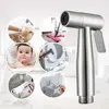 Handheld Toilet bidet sprayer set Kit Stainless Steel Hand Bidet faucet for Bathroom hand sprayer shower head self cleaning ► Photo 3/6