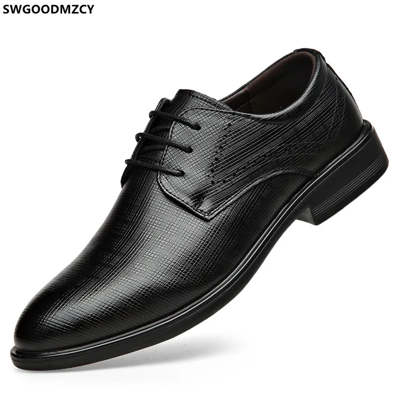 

Fashion Business Shoes Men Brown Dress Wedding Dress Official Shoes for Men Oxford Men Dress Shoes Italian Coiffeur حذاء رجالي ر