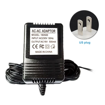 

Durable 5M Charger Accessories 18V For Ring Video Doorbell Plastic EU US UK AU Plug 500mA Transformer Home Power Supply Adapter