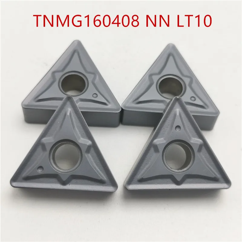 Твердого сплава TNMG160408 NN LT10 PVD Lamina внешний токарный инструмент Вольфрамовая сталь лезвие tnmg 160408 карбид Вставки токарный станок с ЧПУ Инструменты