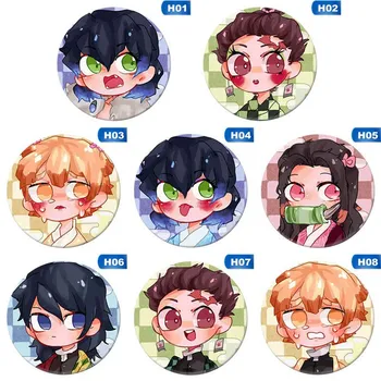 

2020 New Arrivals Kawaii Demon Slayer: Kimetsu No Yaiba Cosplay Badge Cartoon Collect Backpacks Anime Badge