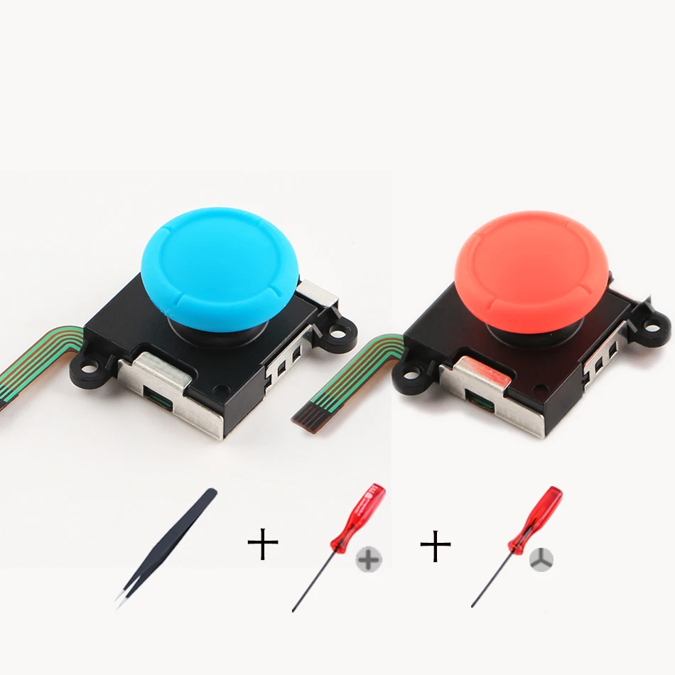 Джойстик для пальца палка Joystic sensor Module Замена 3D аналоговый ремонтный набор инструмент для переключателя nigd Nintend Switch NS Joy-Con Fix Drifting