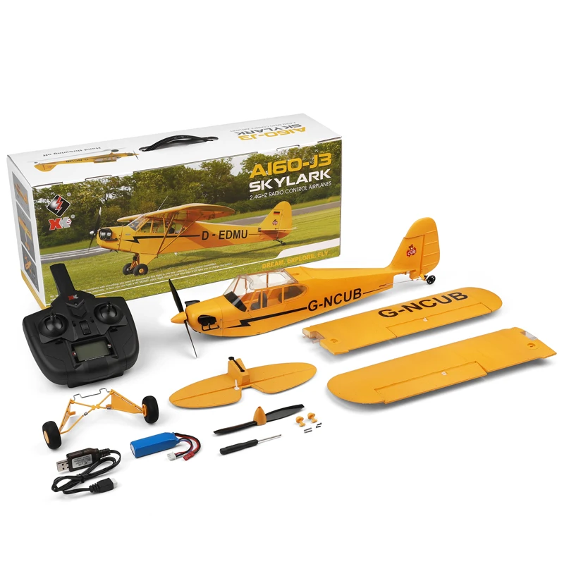 Wltoys xk A160-J3すかいらーく3D/6グラムシステム飛行機G-NCUB epp 