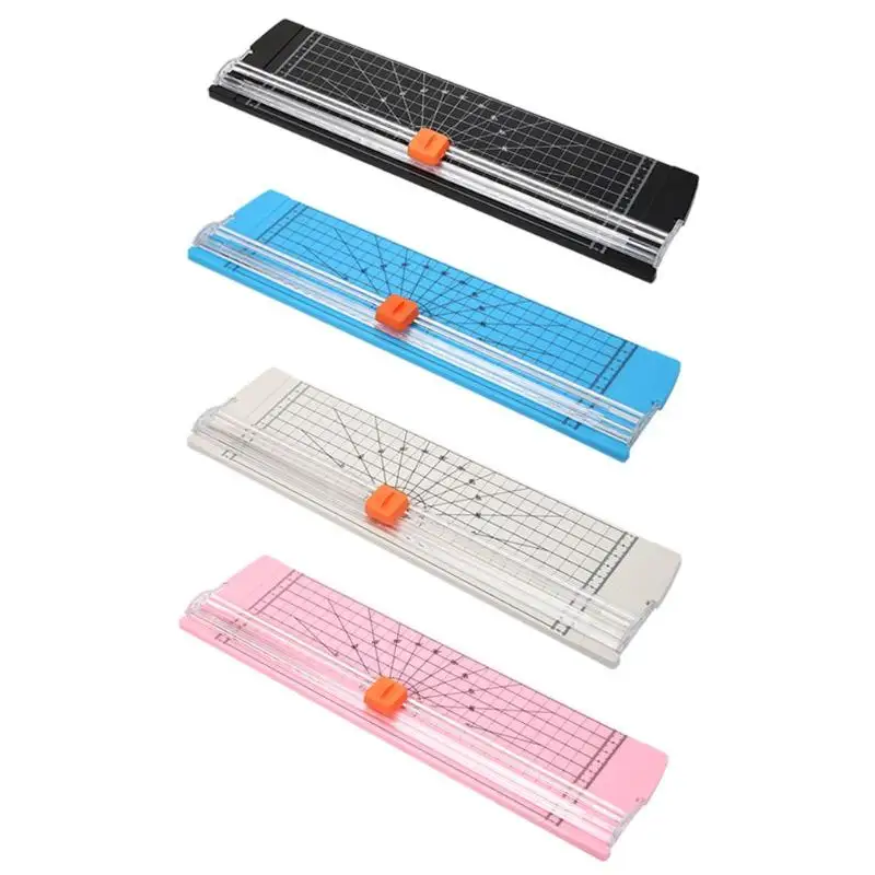 

Portable Paper Cutter A4 Paper Machine Trimmer with Scale Photo Scrapbook Blade DIY Knife Home Office Art Crafts Tools