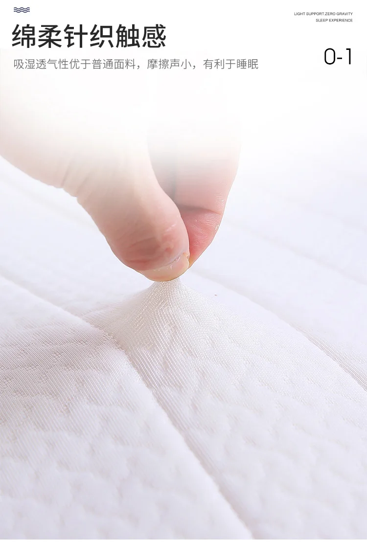 Description Picture 5 of itemnatural Thai latex mattress 9cm and 5cm Single double size Memory foam filling stereoscopic student dormitory Tatami