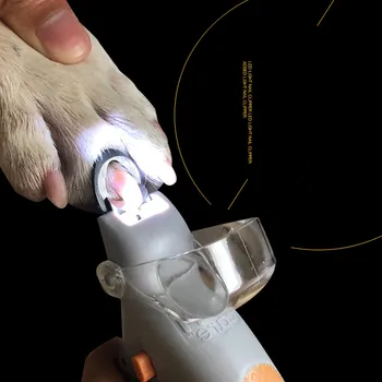 

Dog nail scissors Pet Nail Clippers Trimmer With Led Light Grooming Electric Grinders Scissors Toe Claw Nail Pet Products
