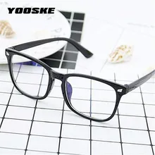 YOOSKE унисекс, синий светильник, блокирующие очки, для женщин и мужчин, негабаритный фильтр, уменьшает оправы для очков, для мужчин, компьютерные очки, очки