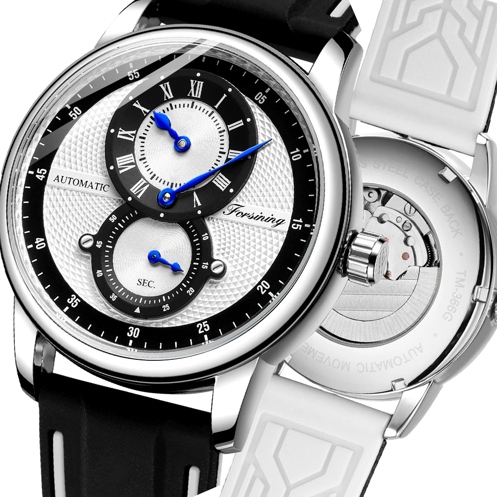 Forsining Skeleton Automatic Mechanical Watches Waterproof Men's Watch Famous Brand Luxury Clock Relogio Masculino Watch For Men mechanical watch