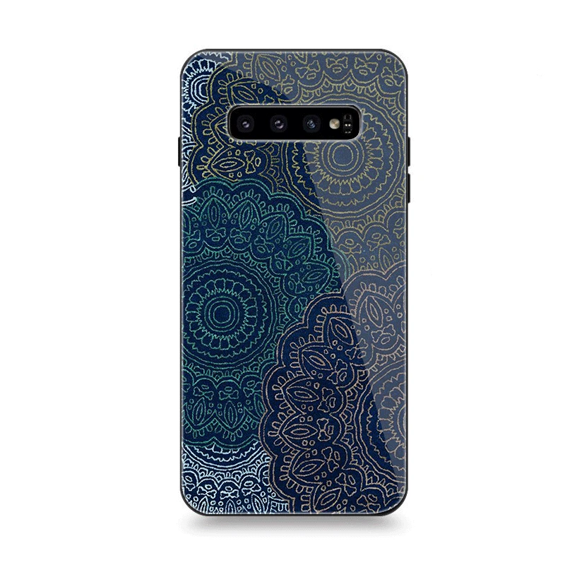 Чехол для телефона Стекло для samsung A10 A20 A30 A40 A50 A60 A70 S7 край S8 S9 S10 Plus чехол с изображением Ловца снов с горячим принтом