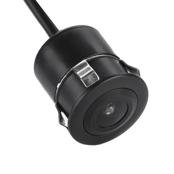 

SOONHUA 1 pc black 170 Degree Wide Angle CCD Wired IP66 Waterproof Mini Color CCTV Camera PAL Laminated Glass Lens for Car