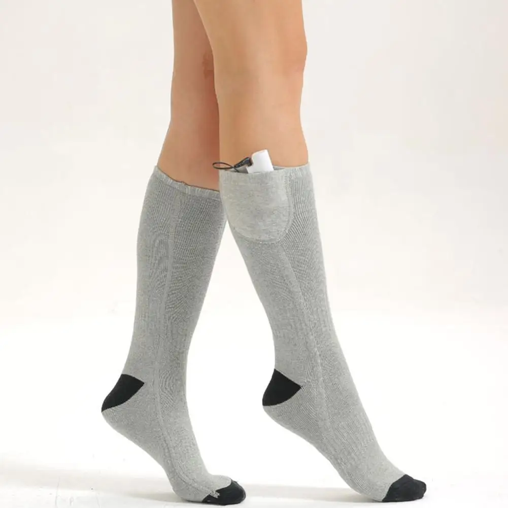 

Battery Heated Socks Best Rechargeable Battery Operated Electric Socks Unisex Foot Warmers Thermal Socks