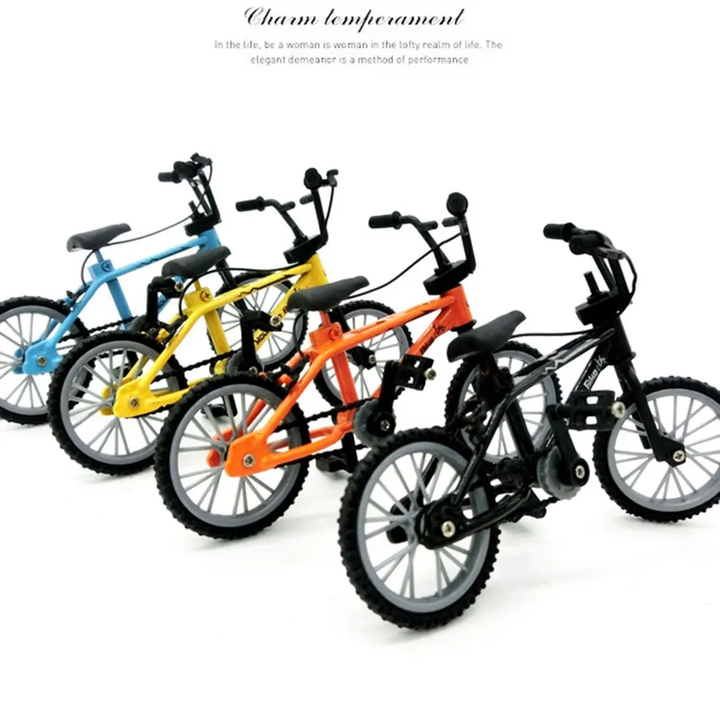Мини-палец-bmx набор фанаты велосипедов игрушка сплав палец BMX функциональный детский велосипед палец велосипед отличное качество игрушечные велосипеды bmx подарок