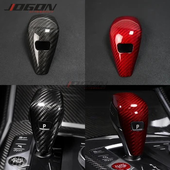 

Real Carbon Fiber For BMW 3 Series G20 G21 Z4 G29 2020 Car Accessories Centre Console Gear Knob Head Switch Sticker Cover Trim