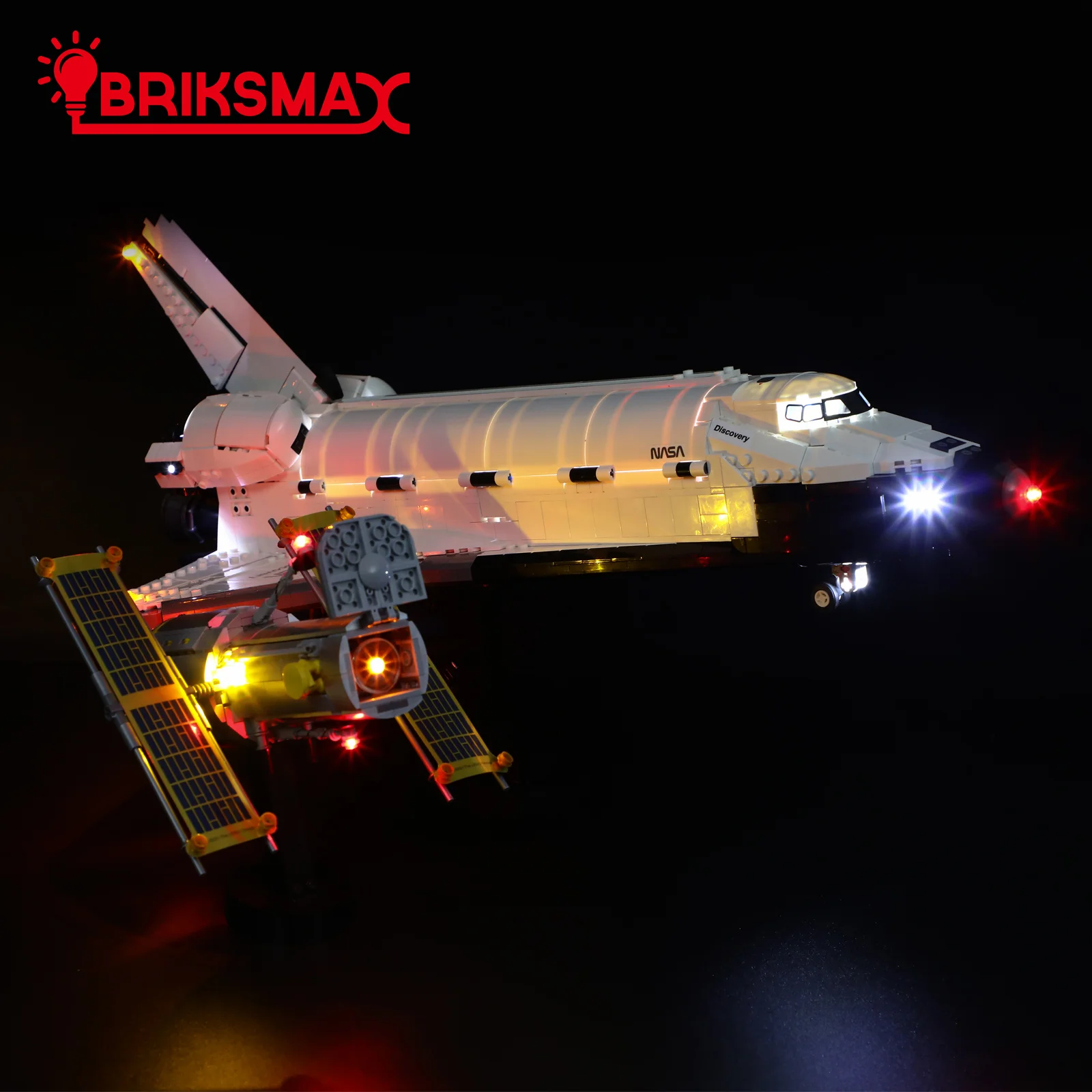 BriksMax светильник комплект для 10283 космический челнок светодиодный набор только в