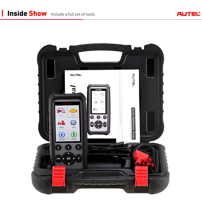 Диагностический инструмент Autel MaxiDiag MD806 Pro OBD OBD2 сканер автомобильный считыватель