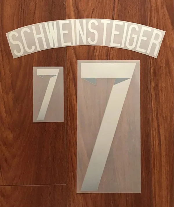 2012 Германия SCHWEINSTEIGER #7 PODOLSKI #10 MULLER #13 напечатанный нарисованный значок футбольной