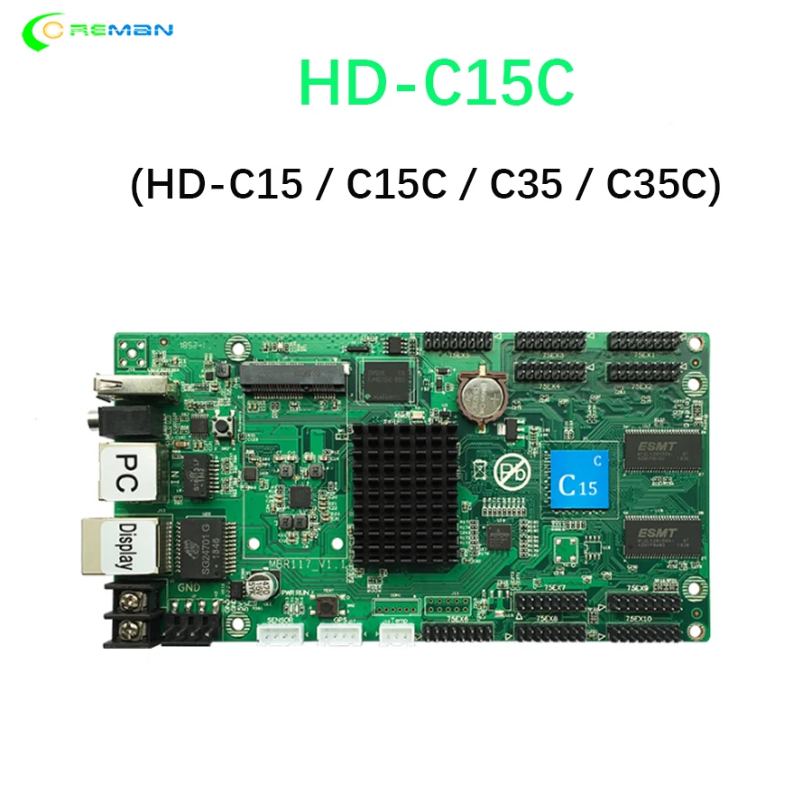 HUIDU C15 HD C35 (замена C10 C30) видео и аудио асинхронный полноцветный светодиодный