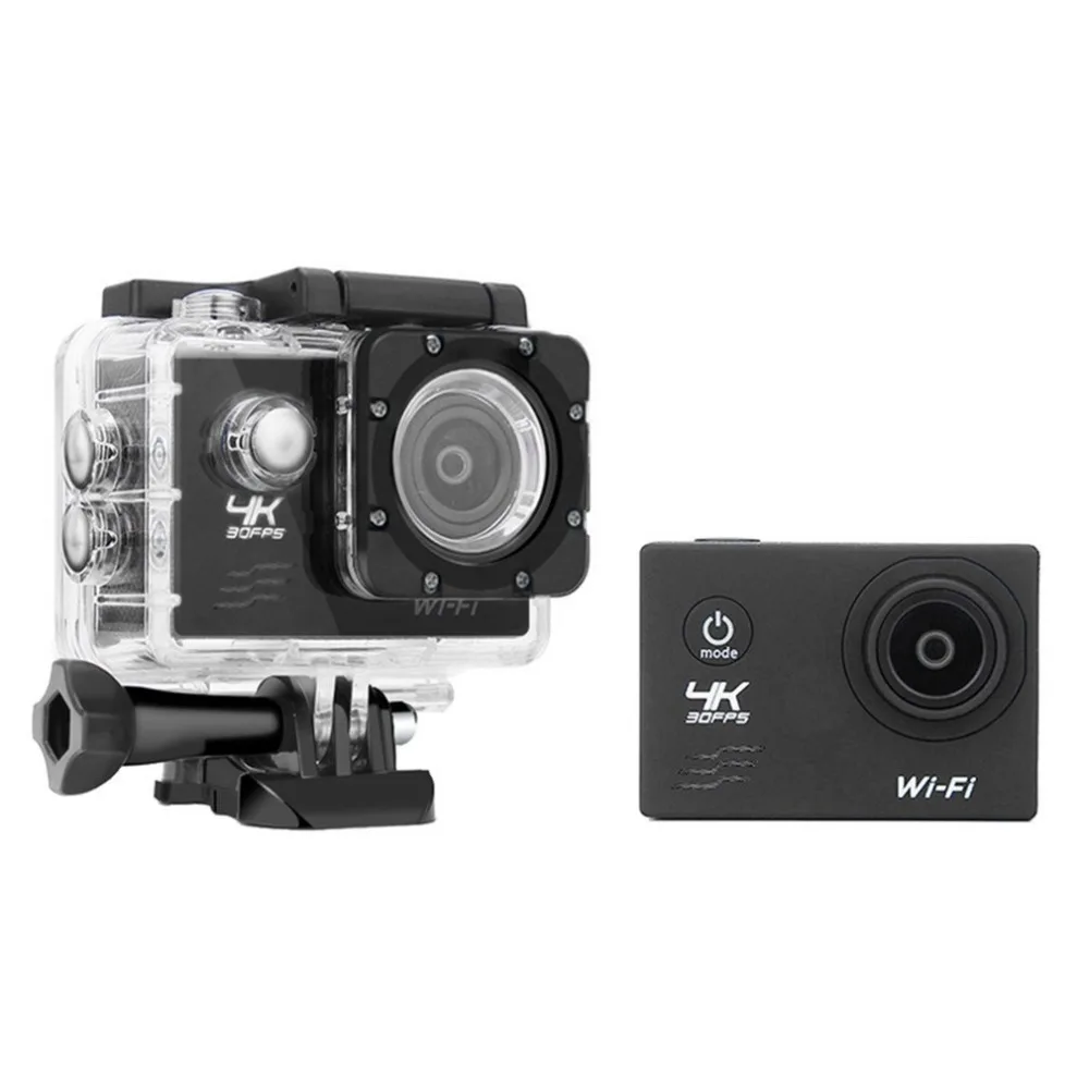Wifi камера 16MP 170 градусов Широкий Ангел Спорт DV водонепроницаемый Открытый Дайвинг езда фото съемки видео запись