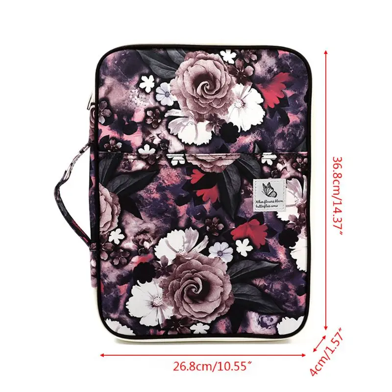 Ноутбук Цветочный Сумка рукав сумка чехол для Macbook Air Pro 1" 14"