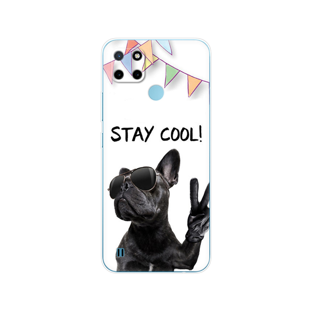 Realme C21Y C25Y Case Silicon Back Cover Phone Case For OPPO Realme C21Y C25Y 4G Soft Case RMX3261 coque TPU bumper 6.5inch