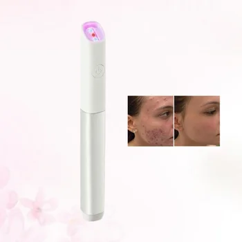 

1 Pc Electric Handy Red Light Blue Light Scar Anti-Inflammation Removal Pen Treatment for Women
