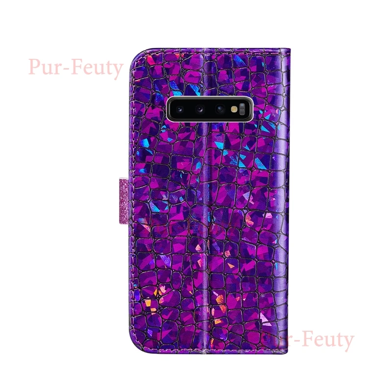 Чехол для samsung Galaxy S10 S9 S8 Plus 5G S7 edge S6 S10e S10+ S9+ кожаный кошелек с магнитным держателем для карт милый флип-чехол для телефона