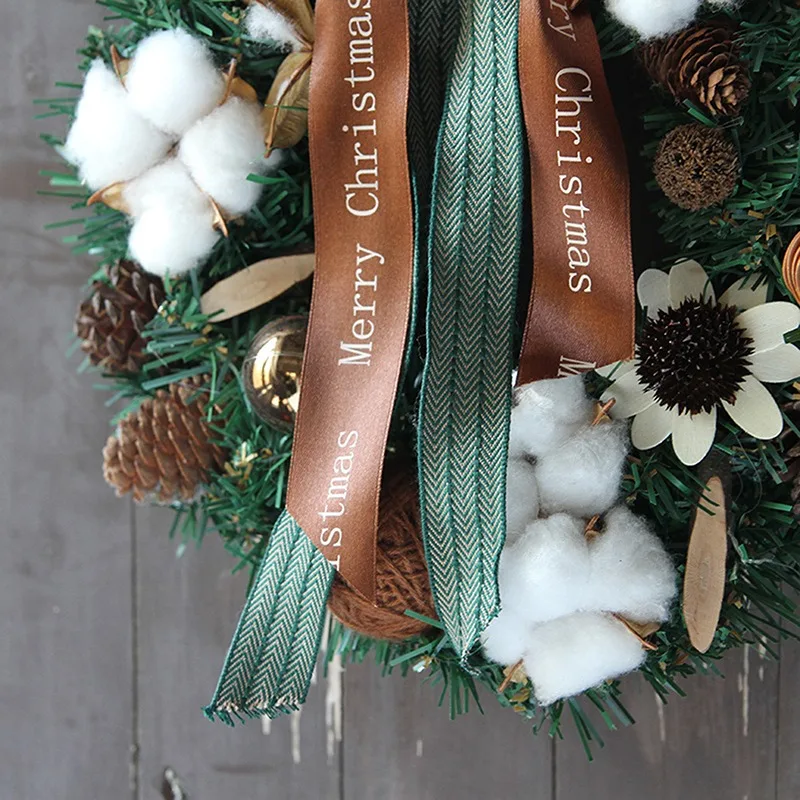 natal rattan grinalda pinheiro ramos naturais bagas cones de pinho natal grinalda suprimentos porta de casa decoração para ano novo