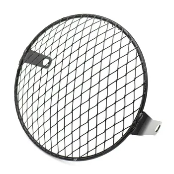 

Motorcycle Side Mount Headlight Light Bracket Grille Cover Protection For Harley Turn Signal Light Indicator Case Net Cover