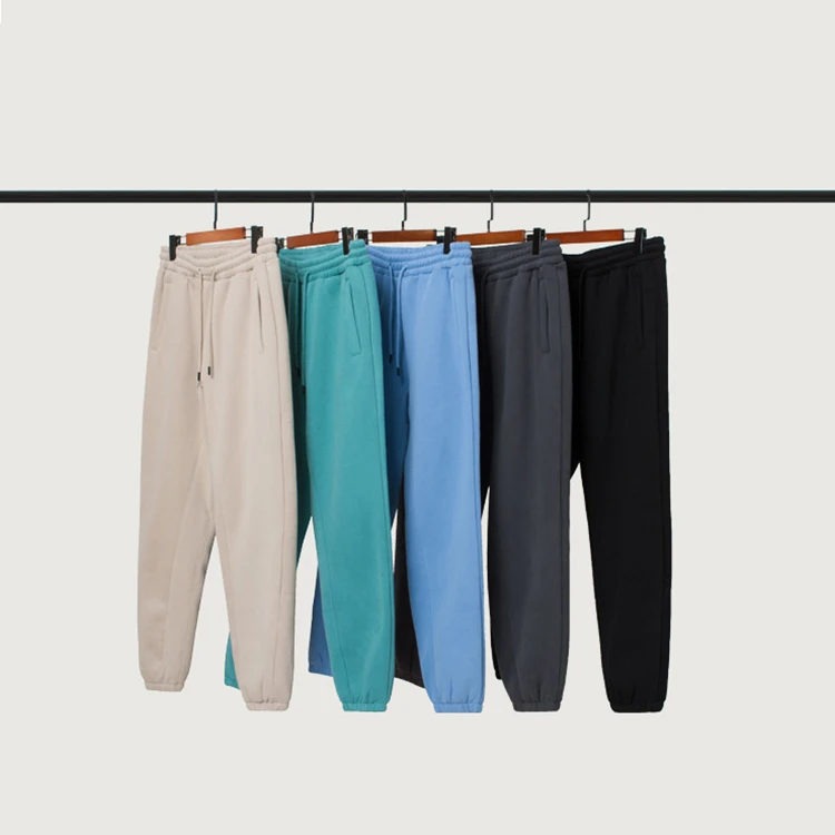 

Autumn And Winter Loose Trousers Khaki Sports Casual Fashion Pocket Men Track Thick Joggers Pants