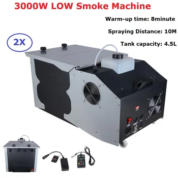 Kopen 3000W Fog Machine DMX512 Draadloze Afstandsbediening Continue Rookmachine Fog Disco Club Professionele Haze Machine Voor Laser Dj