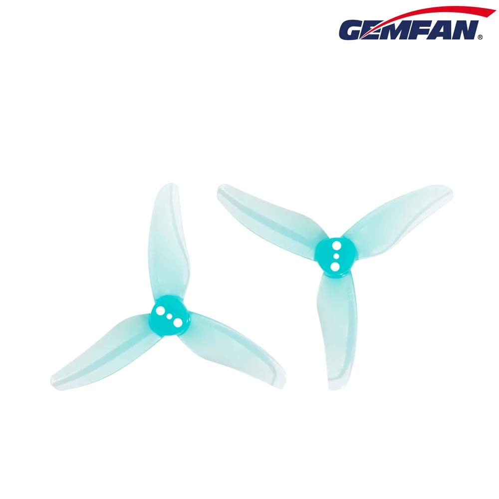 4Pairs Gemfan 2512 2.5X1.2X3 3-Blade PC Propeller 1.5mm for RC FPV Racing Freestyle 2.5inch Toothpick Drones Replacement Parts 3